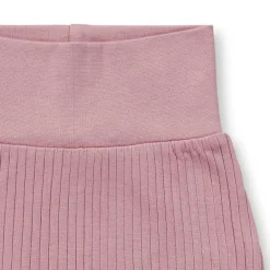 Ripp-Babyhose dusty rose 86