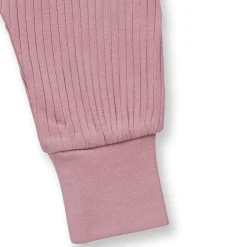 Ripp-Babyhose dusty rose 86