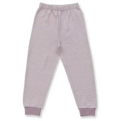 Schlafanzug "Bunny" gestreift mauve 92