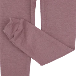 Schlafanzug Wolle Seide Ringel mauve 98