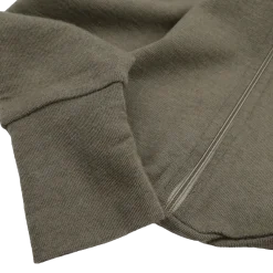 Schlafsack Wolle Seide mit Bein khaki 74/80