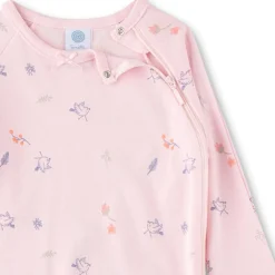 Schlafstrampler "Vögellein" rosa 44