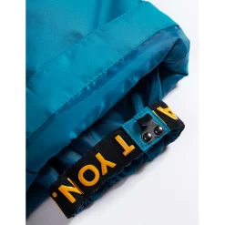 Schneehose mit Trägern blau 116