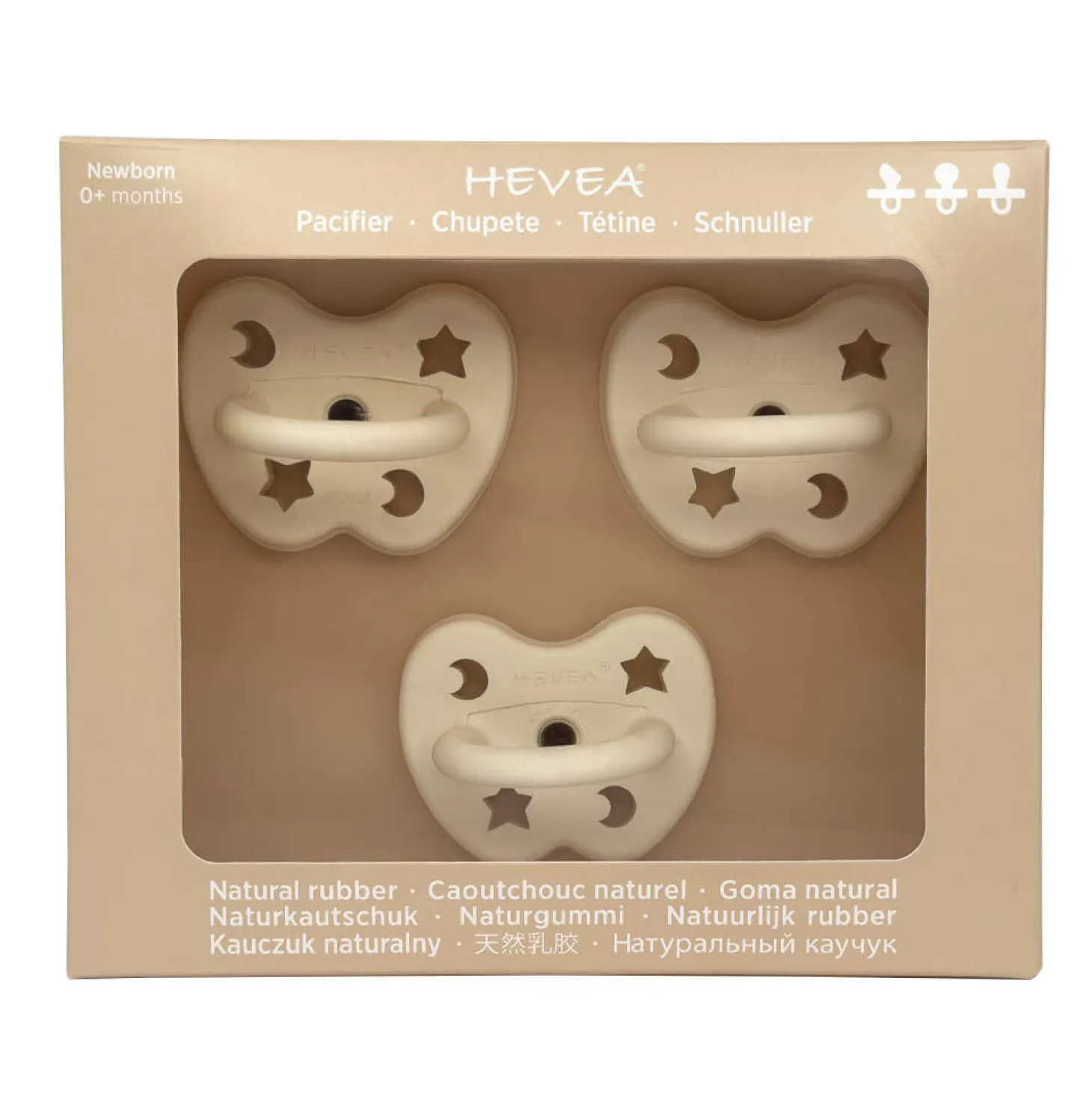 Schnuller 3er-Pack Probierset Newborn 0-3 Monate