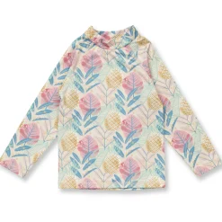 Schwimmshirt "Tropical" pastel UPF 50+ 86/92
