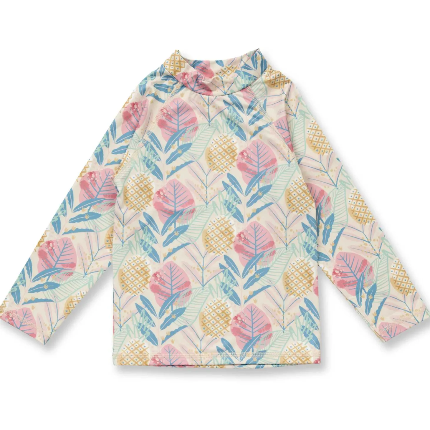 Schwimmshirt "Tropical" pastel UPF 50+ 86/92