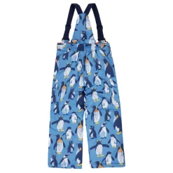 Skihose mit Trägern "Pinguin" blau 110
