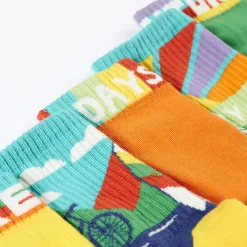 Socken 5er-Set "Adventure" bunt 27-30