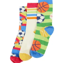 Socken 3er-Set "Fußball" bunt 19-23