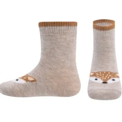Socken "Fuchs" beige 18-19