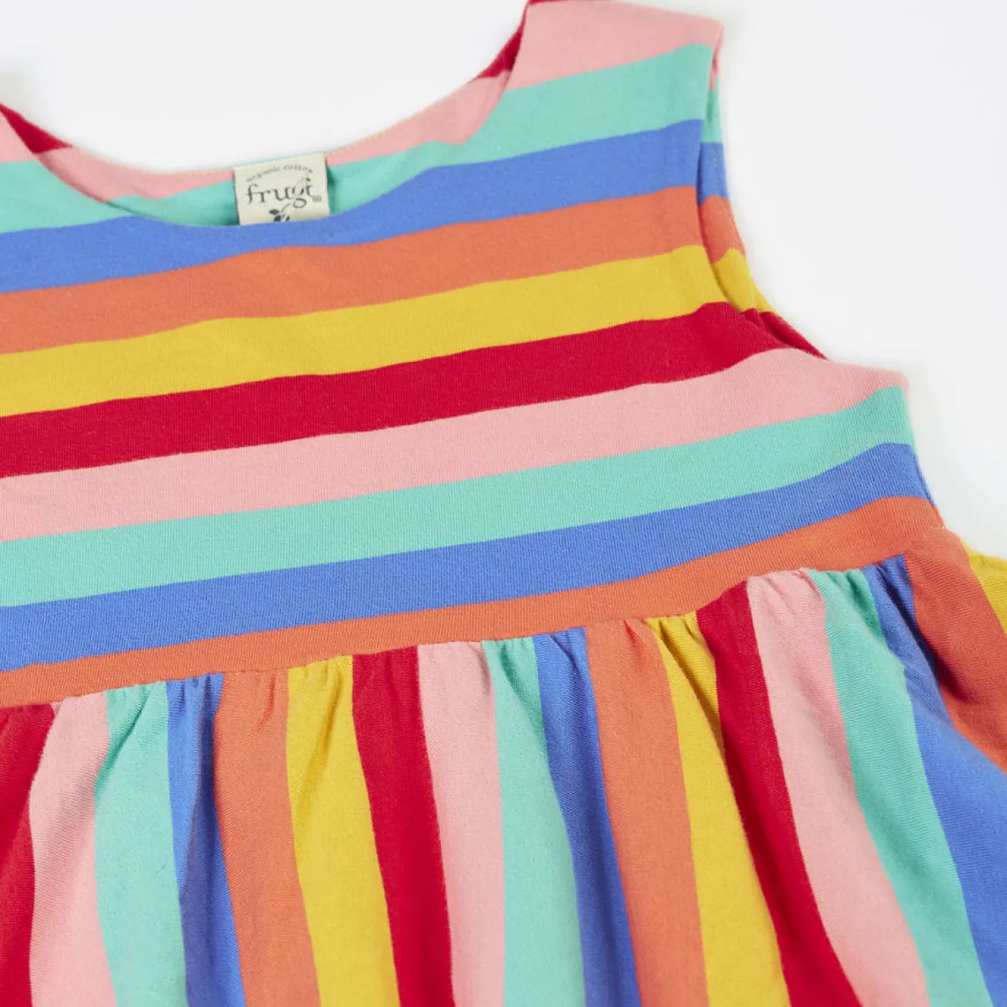Sommerkleid bunt gestreift 110