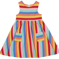 Sommerkleid bunt gestreift 110