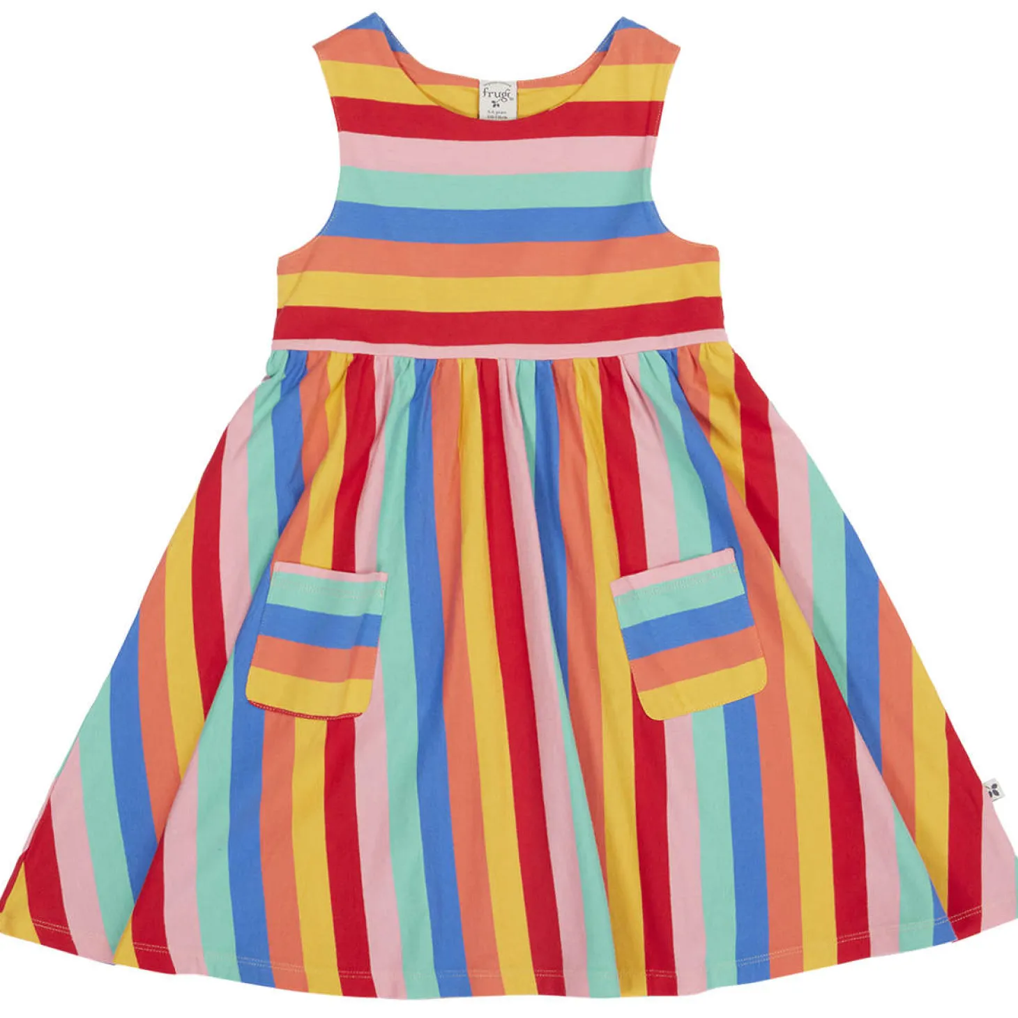 Sommerkleid bunt gestreift 110