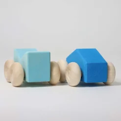 Stapel-Autos Blau