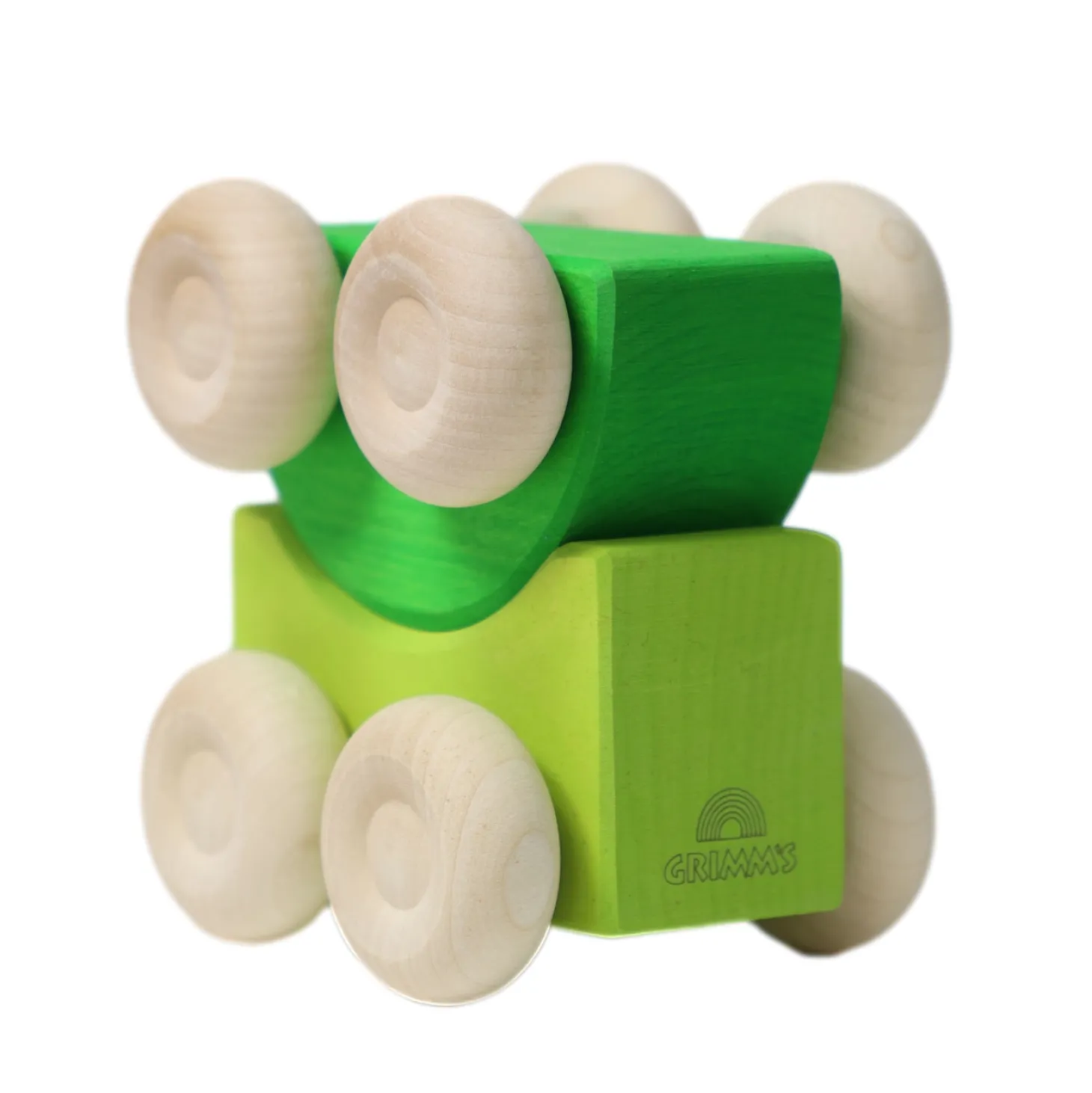 Stapel-Autos Grün