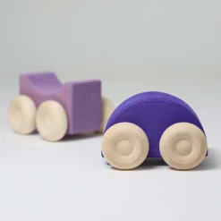 Stapel-Autos Lila