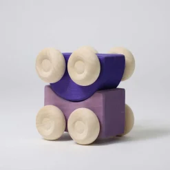Stapel-Autos Lila