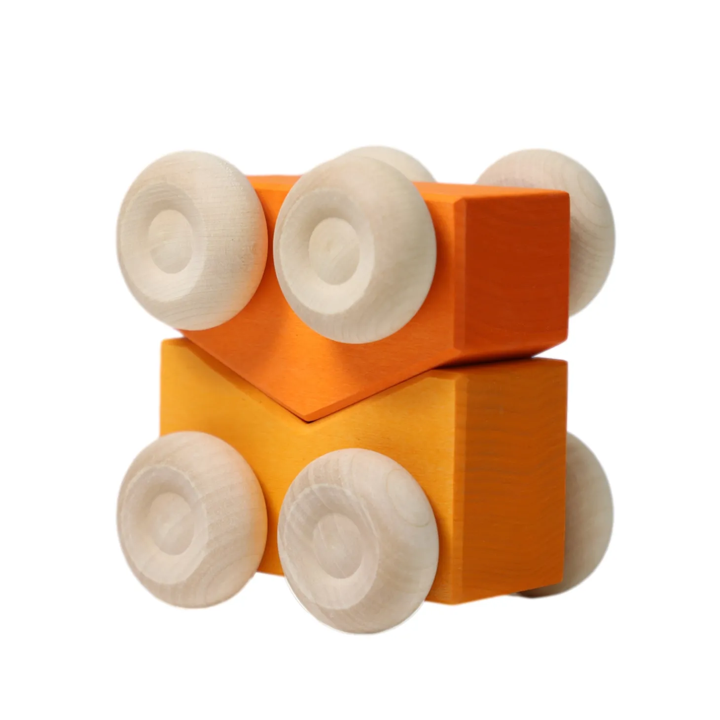 Stapel-Autos Orange