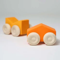 Stapel-Autos Orange