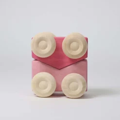 Stapel-Autos Rosa