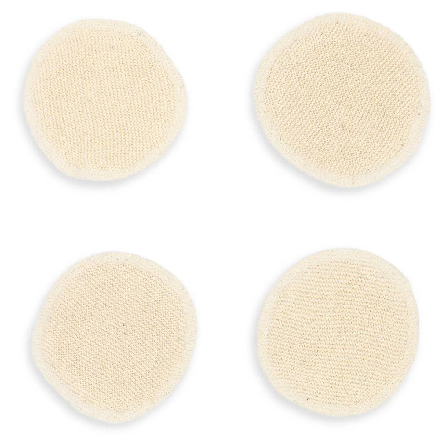 Stilleinlagen Wolle Seide 2-lagig Ø 11 cm