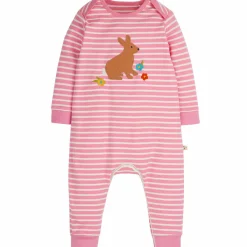 Strampler pink "Hase" 86/92