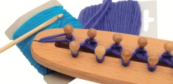 Strickbrett aus Holz
