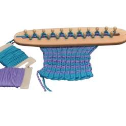 Strickbrett aus Holz