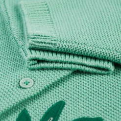 Strickjacke "Giraffe" mint 122