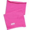 Strick-Loopschal Merinowolle neon pink
