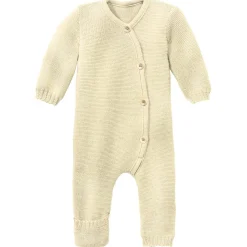 Strick-Overall Merinowolle natur 50/56
