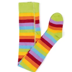 Strumpfhose bunt gestreift 92-98