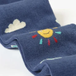 Strumpfhose "Happy Days" dunkelblau 86/92