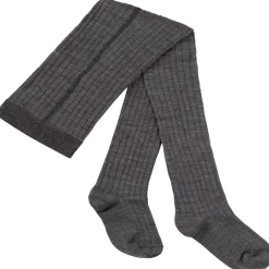 Strumpfhose mit Merinowolle anthrazit 80