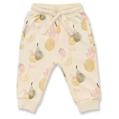 Sweat-Hose "Früchte" hellbeige 50/56