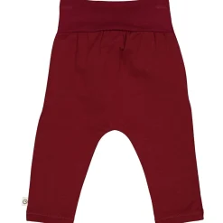 Sweat-Hose "Schleife" dunkelrot 86