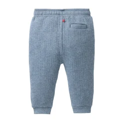 Sweat-Hose "Struktur" rauchblau melange 98