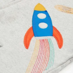Sweat-Jacke "Space" grau 128