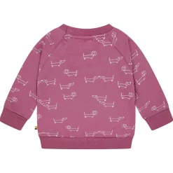 Sweatshirt "Dackel" grape 122/128