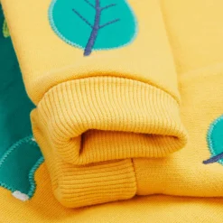 Sweatshirt "Dinosaurier" gelb 92