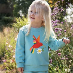 Sweatshirt "Kolibri" hellblau 110