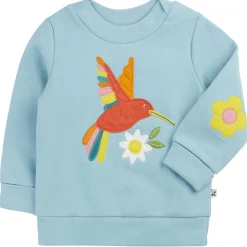 Sweatshirt "Kolibri" hellblau 110