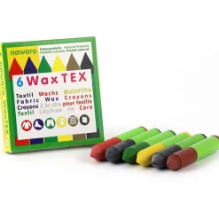 Textil Wachsmaler 6 Farben
