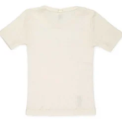 T-Shirt Baumwolle Wolle Seide natur 92