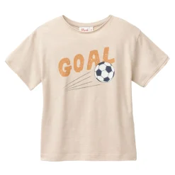 T-Shirt "Fußball" sand 110/116