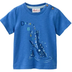 T-Shirt "Krokodil" royalblau 62/68