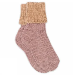 Umschlag-Socken rosenholz