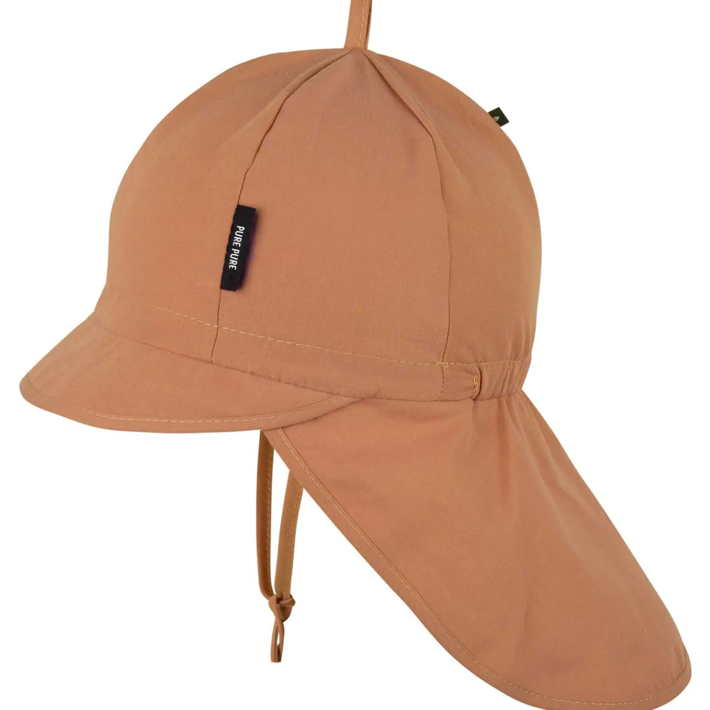 UV-Sonnenhut mit Nackenschutz coconut