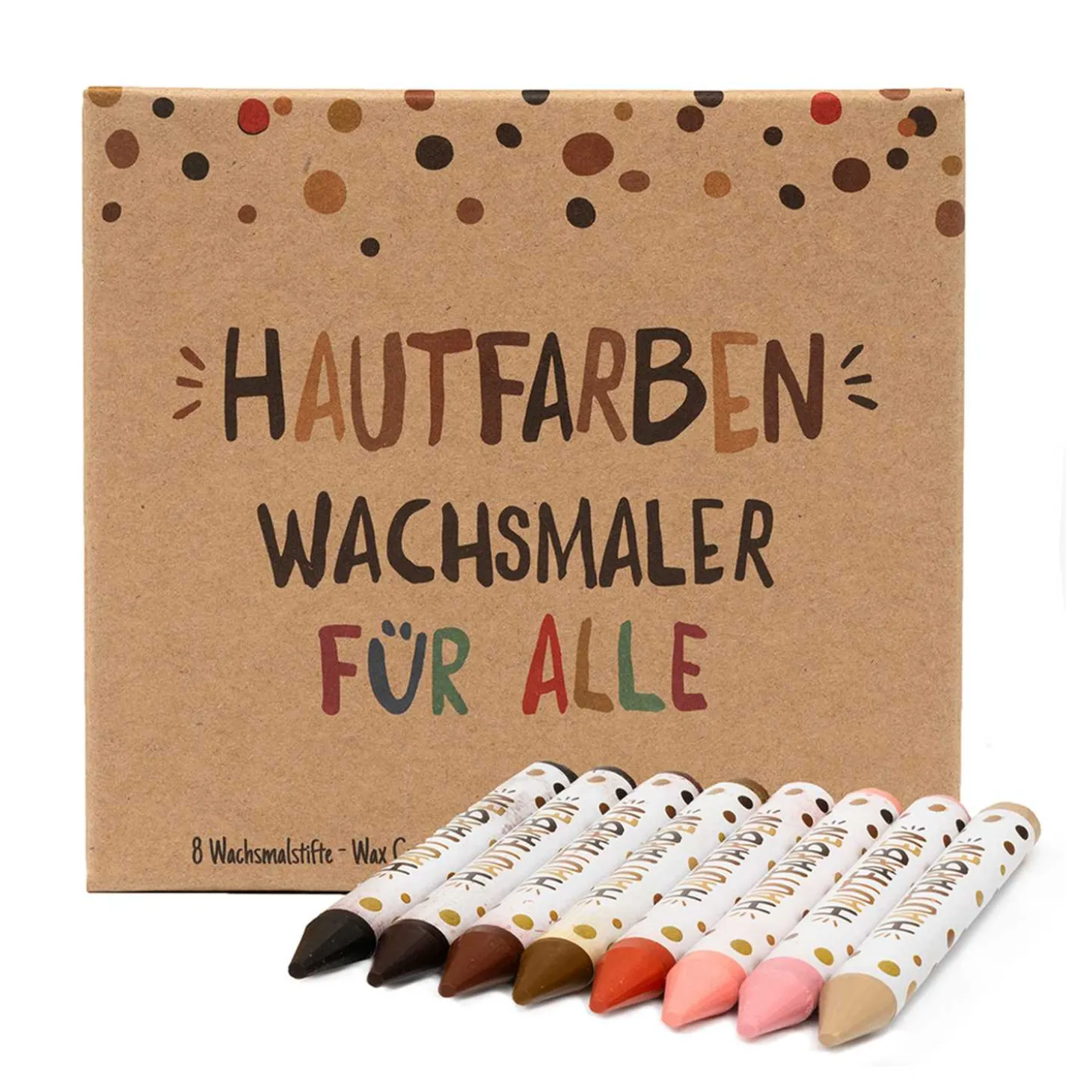 Wachsmalstifte 8er Set