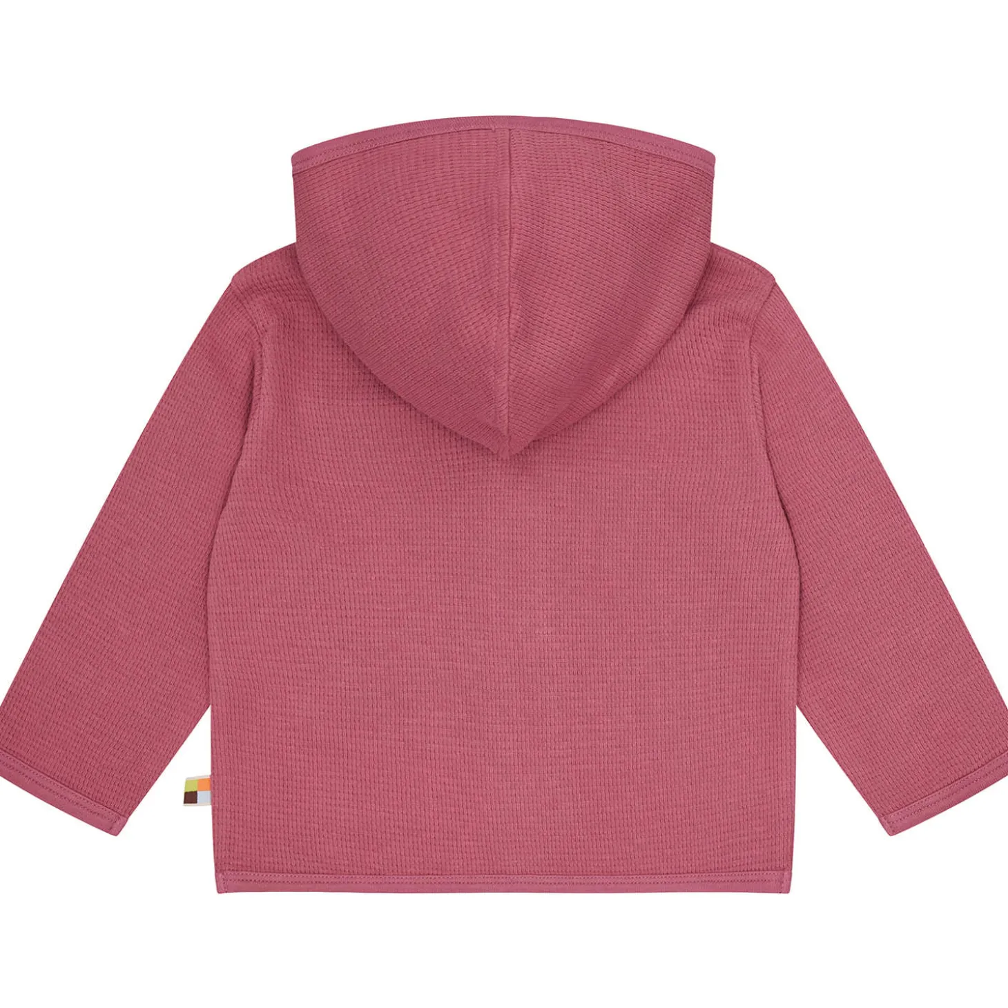 Waffelpiqué-Jacke rouge 98/104